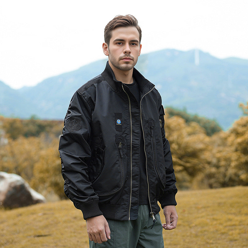Functional bomber jacket for men Lune London