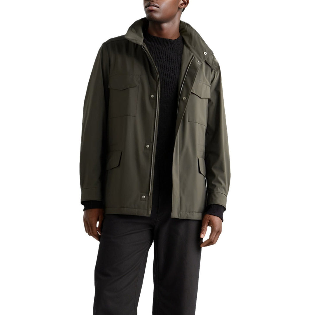 Functional jacket for men with an urban style featuring practical pockets Lune London