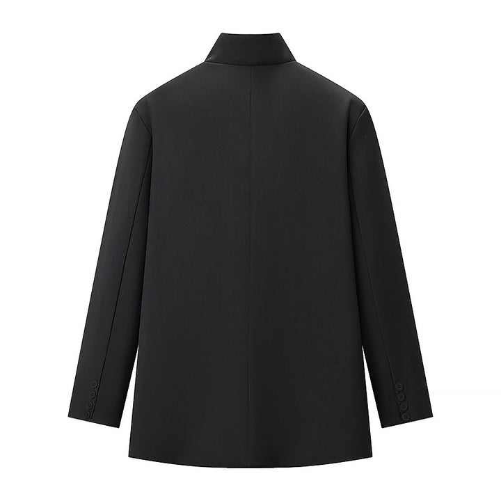 Veste blazer de mode pour femmes en style décontracté avec poches pratiques Chic & Stil