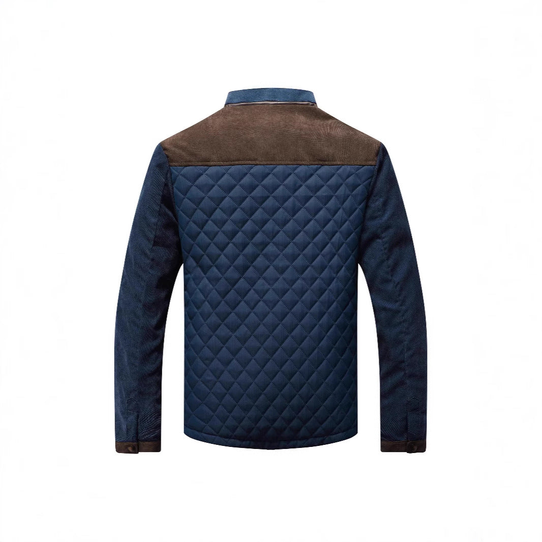 Quilted leisure jacket for men with soft inner lining Lune London