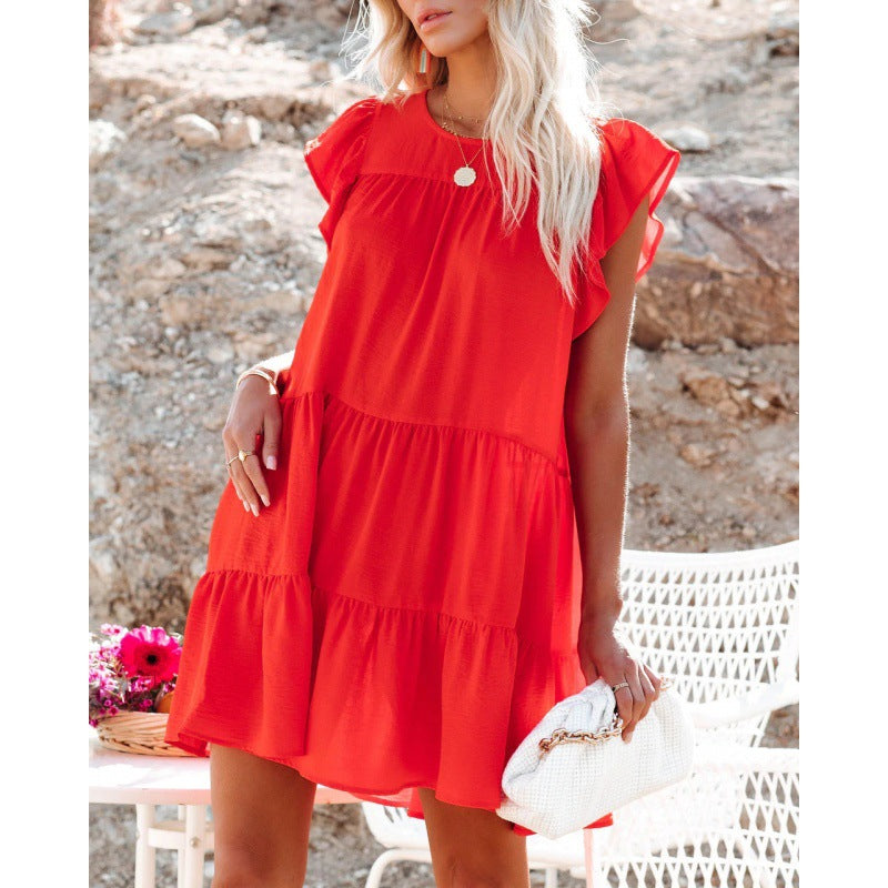 Ruffled dress for women Summer Lune London