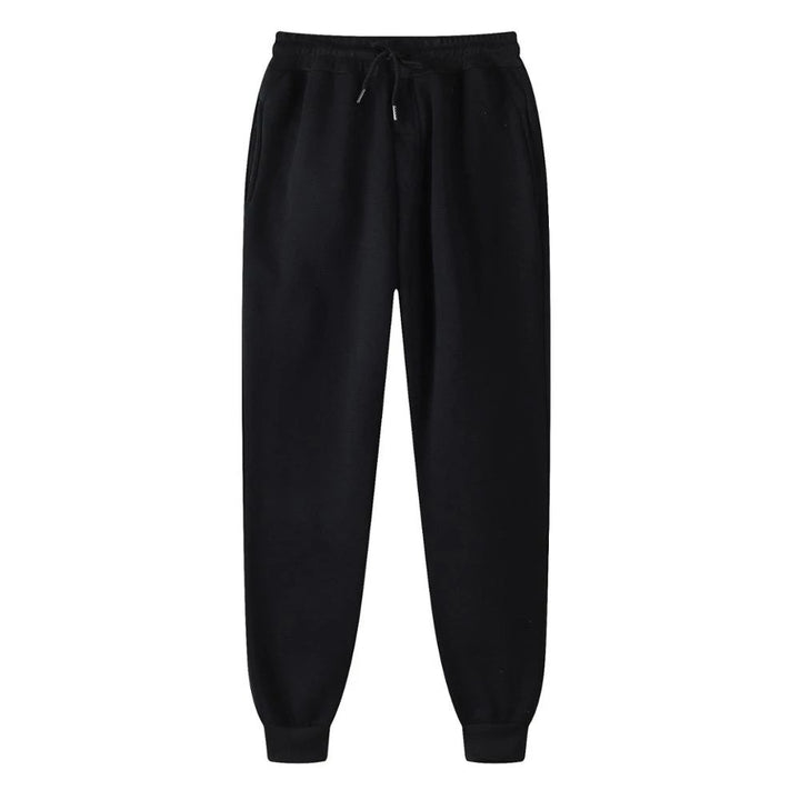 Comfortable training pants for ladies with elastic waistband and side pockets Lune London
