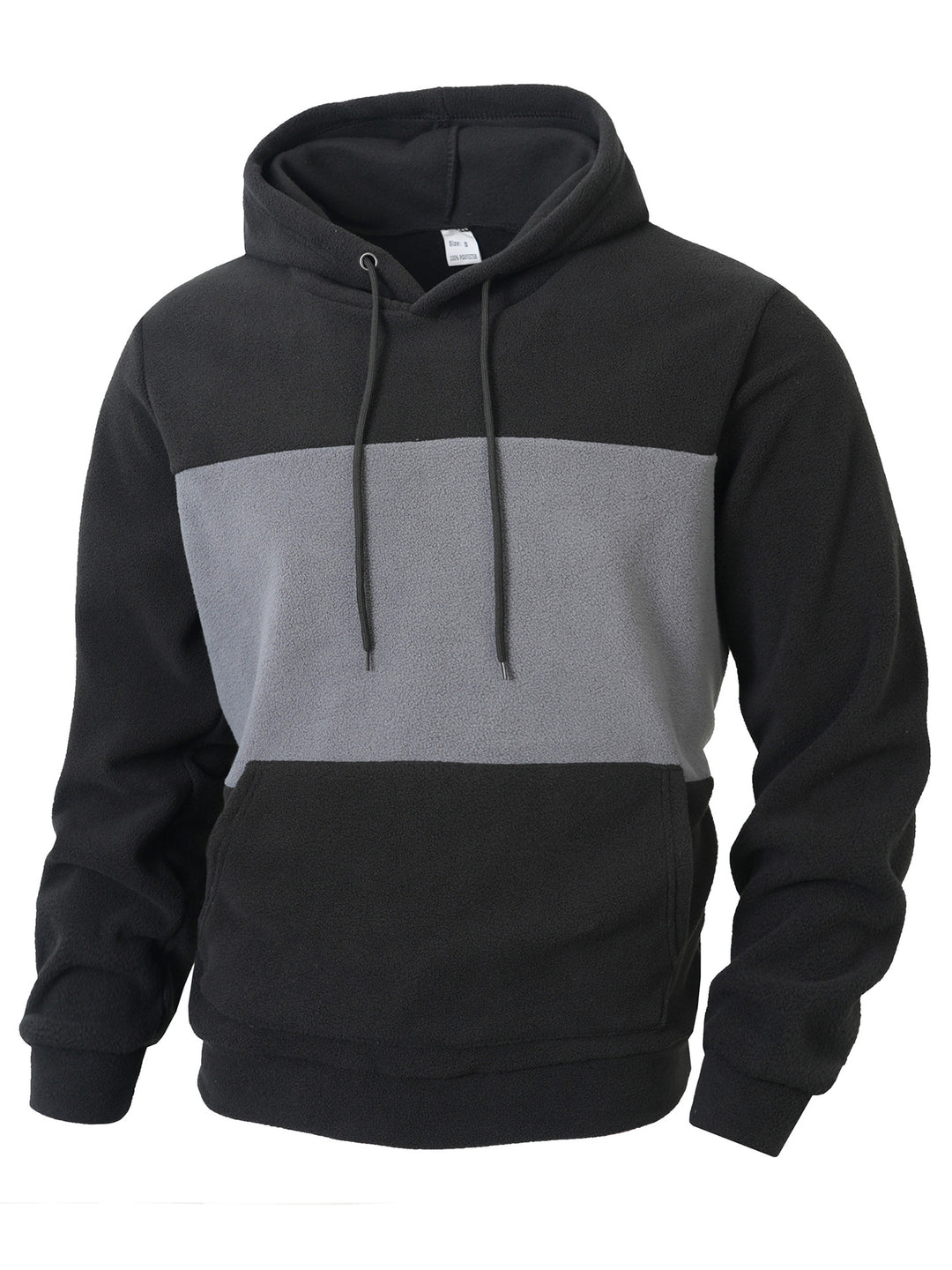Men's Fleece Hoodie with Innovative Design Lune London