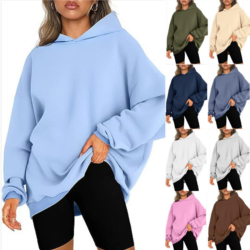 Women's Oversized Hoodie with relaxed fit and hood Lune London