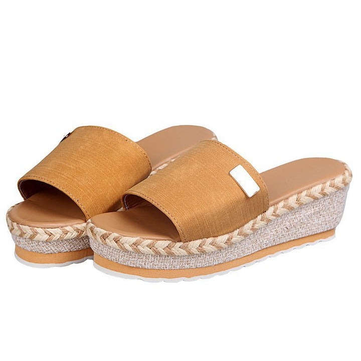 Comfort wedge sandals Lune London for ladies