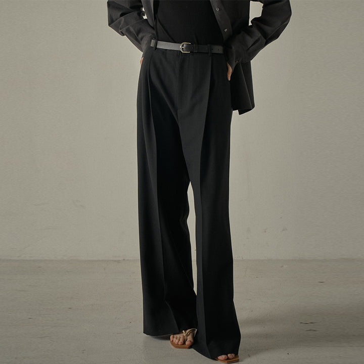 Pantalons culotte haute élégance pour femmes avec ceinture amovible Chic & Stil