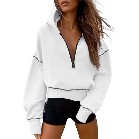 Ladies Full Zip Hoodie Lune London