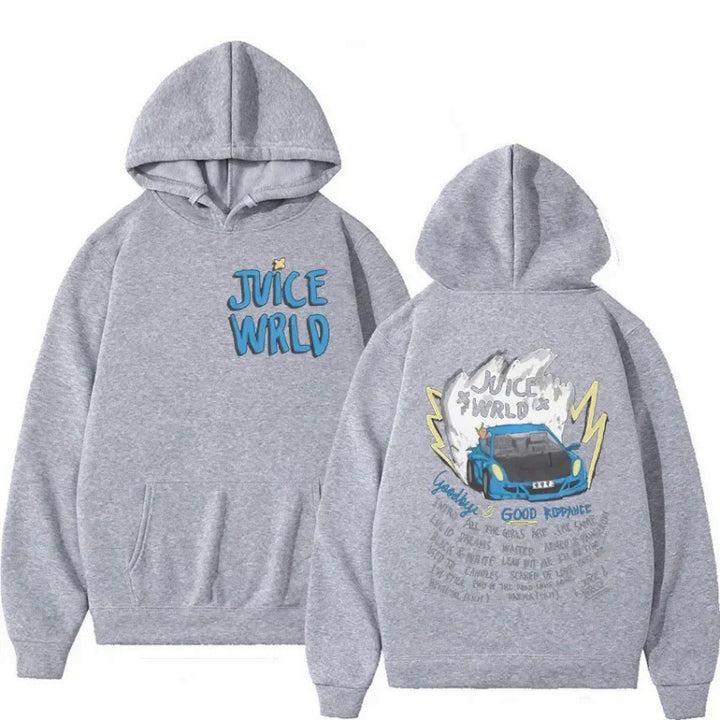 Hoodie femme avec design graphique créatif et lettrage inspirant Chic & Stil