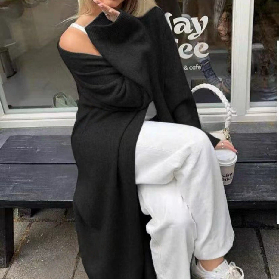 Ladies casual oversized cardigan Lune London