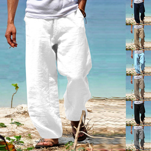 Comfortable casual pants for men with adjustable waist Lune London