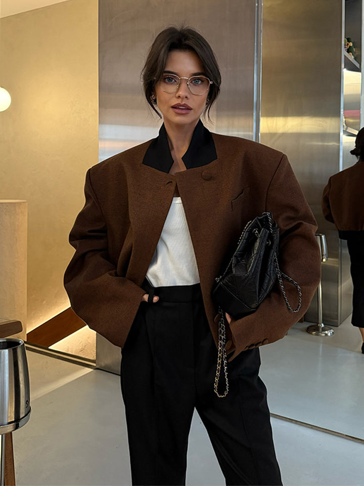 Oversized wool blazer for women Lune London