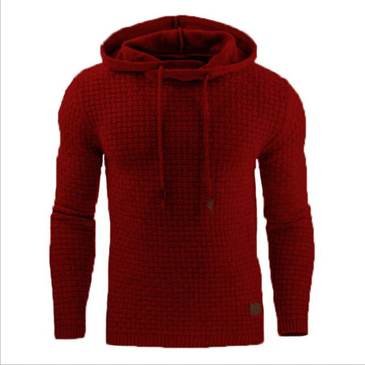 Hooded sweatshirt for men with modern structured design Lune London