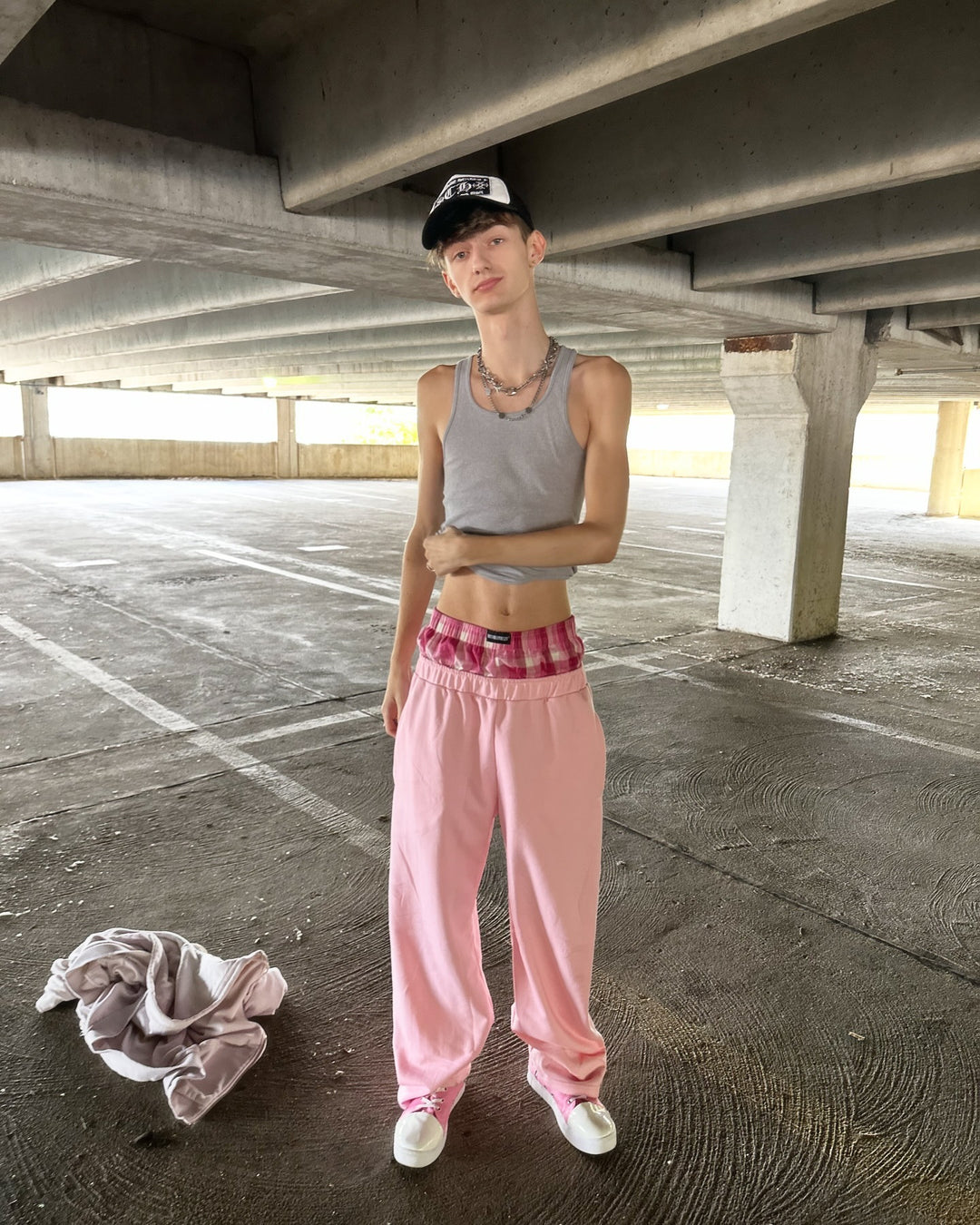 Pantalons de jogging larges pour femmes avec taille élastique et coton de haute qualité Chic & Stil