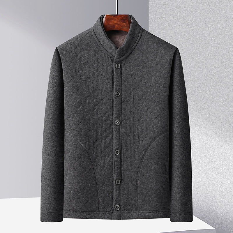 Veste matelassée tendance pour homme avec col étroit Lune London