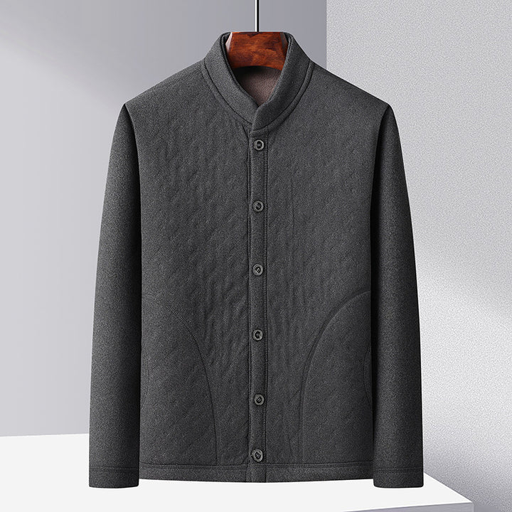 Veste matelassée tendance pour homme avec col étroit Lune London