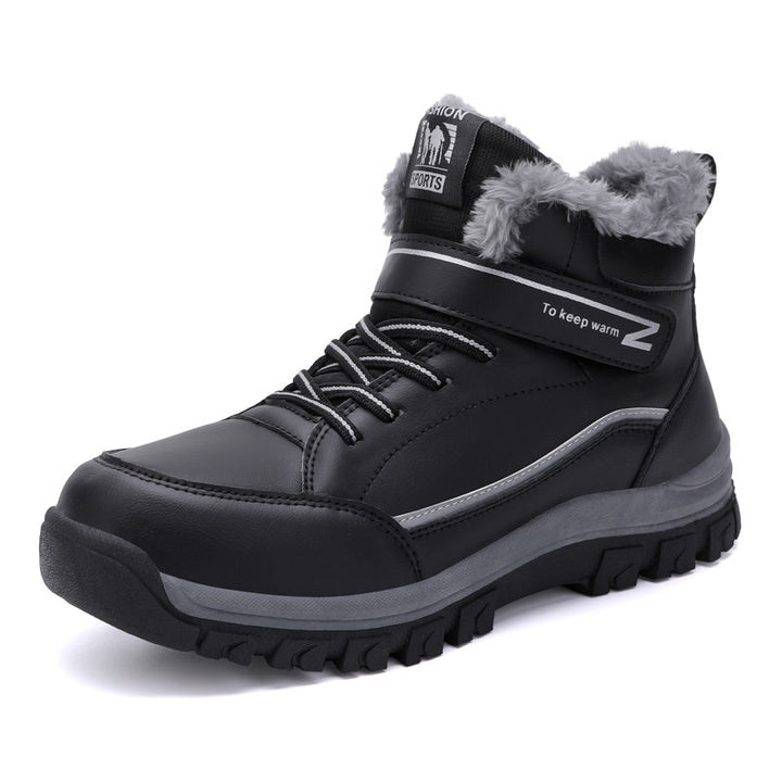 Insulated winter boots for women with a slip-resistant profile sole and warm inner lining Lune London