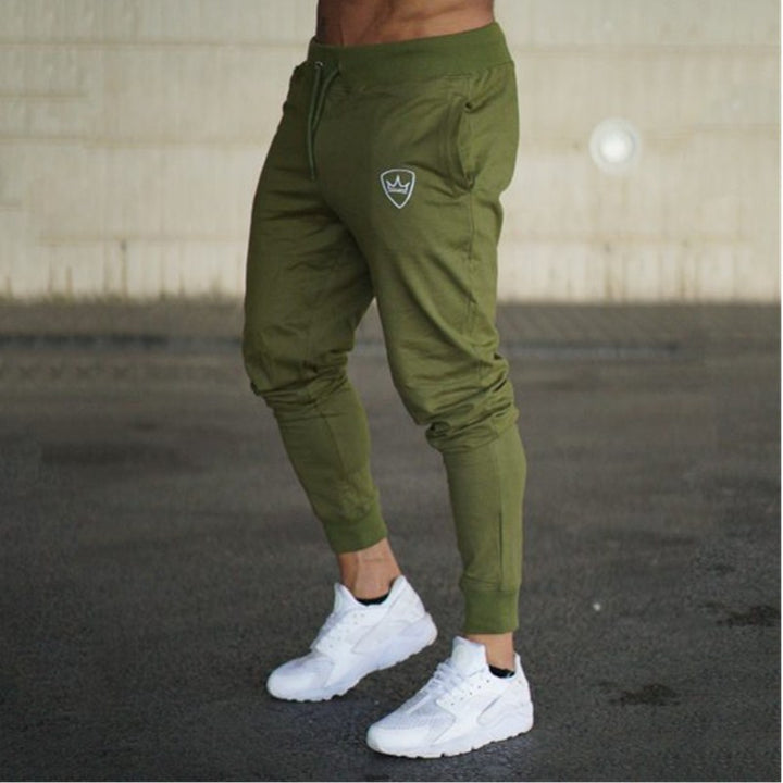 Sporty men's jogger pants with elastic waist and stylish fit Lune London