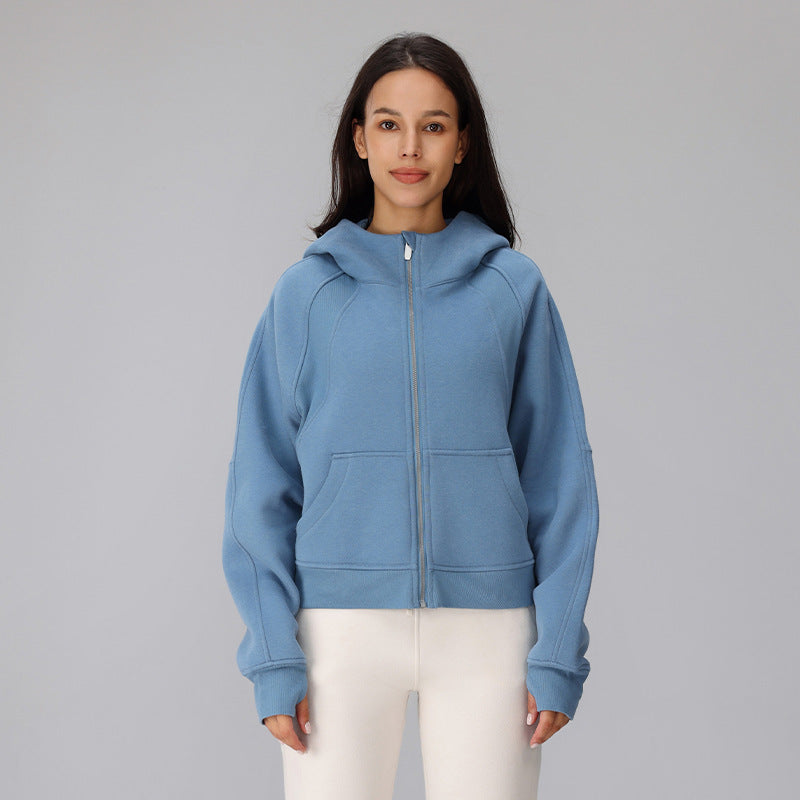 Ladies Zip Hoodie Lune London