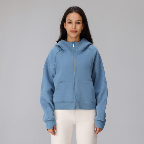 Ladies Zip Hoodie Lune London