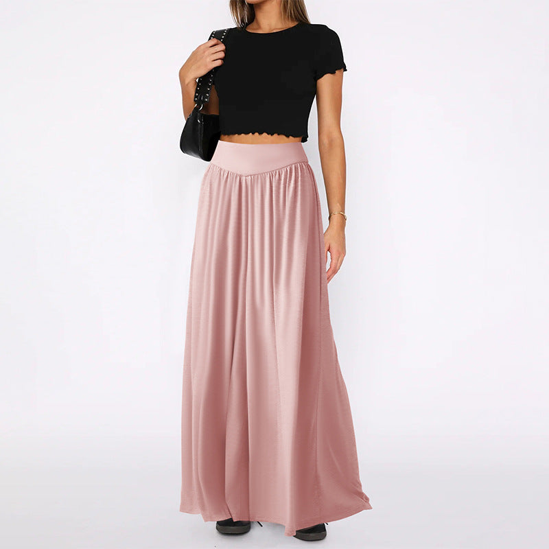 Women's Wide-Leg Palazzo Pants with High Waist Chic & Stil