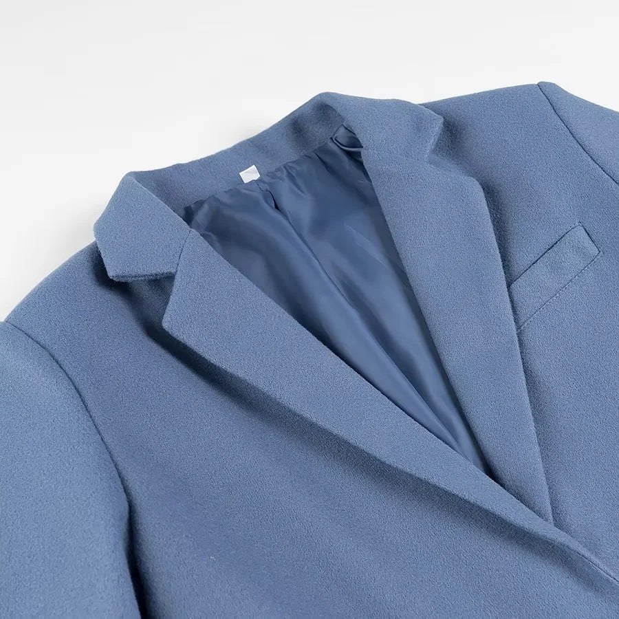 Veste blazer élégante pour femmes avec détails à franges Chic & Stil