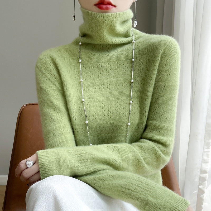 Lune London | Turtleneck Sweater - Soft Knit Sweater - Long Sleeve Design