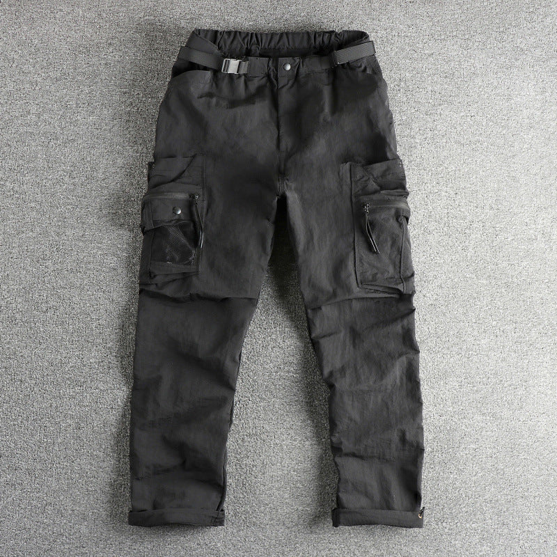 Men's cargo pants with multifunctional pockets and adjustable waist Lune London