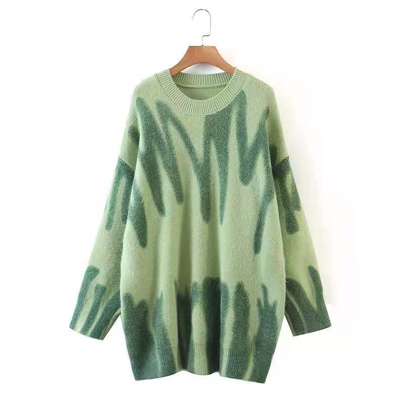 Pull surdimensionné pour femmes avec dégradé moderne Chic & Stil