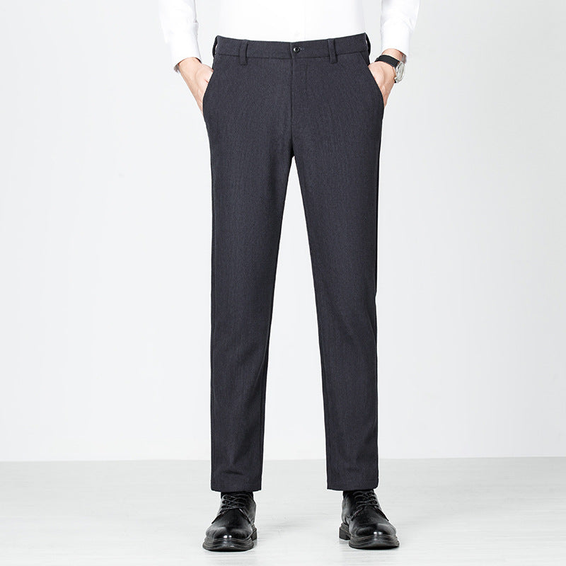 Elegant suit pants for men with a fine texture and a modern cut Lune London