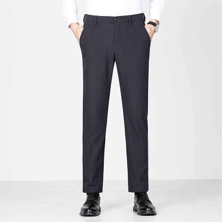 Elegant suit pants for men with a fine texture and a modern cut Lune London