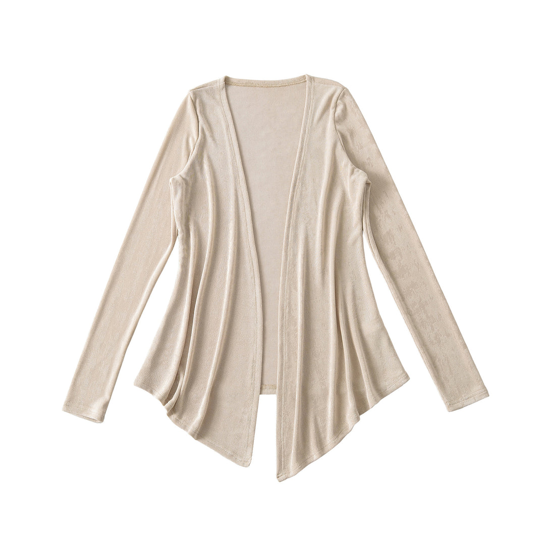 Ladies elegant, asymmetric cardigan Lune London
