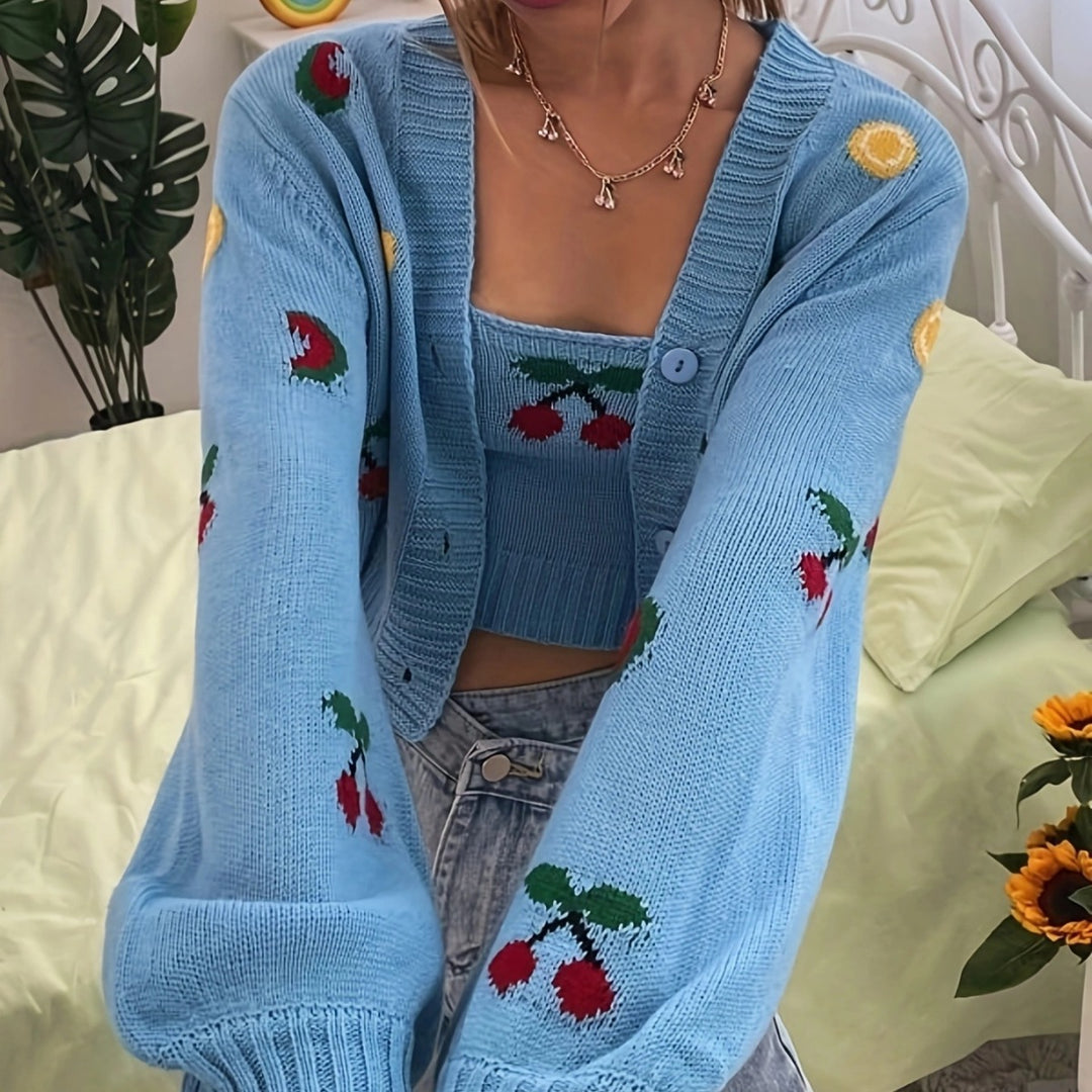 Lune London casual knitted cardigan for women