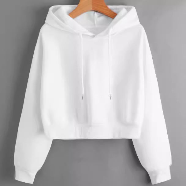 Lune London Casual Cropped Hoodie for Women