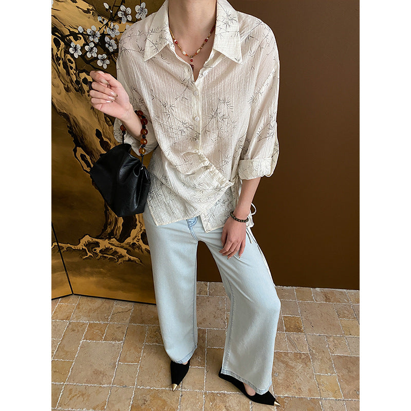 Women's wide jeans with high waist and casual cut Chic & Stil
