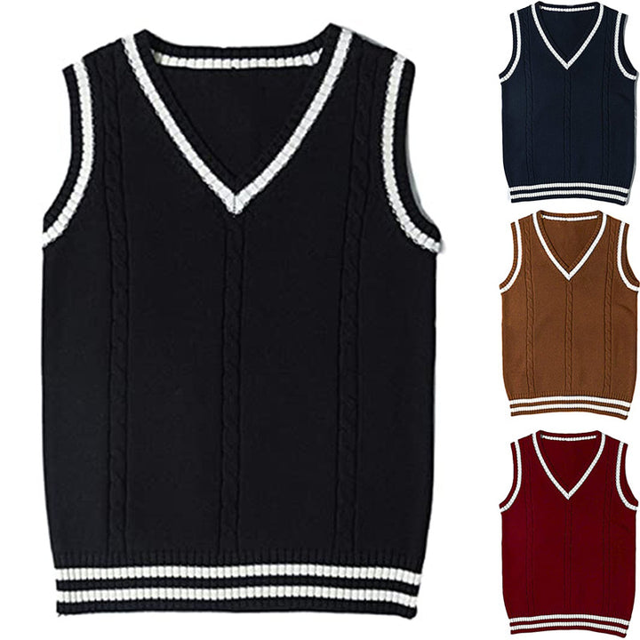 Ladies knitted vest Lune London