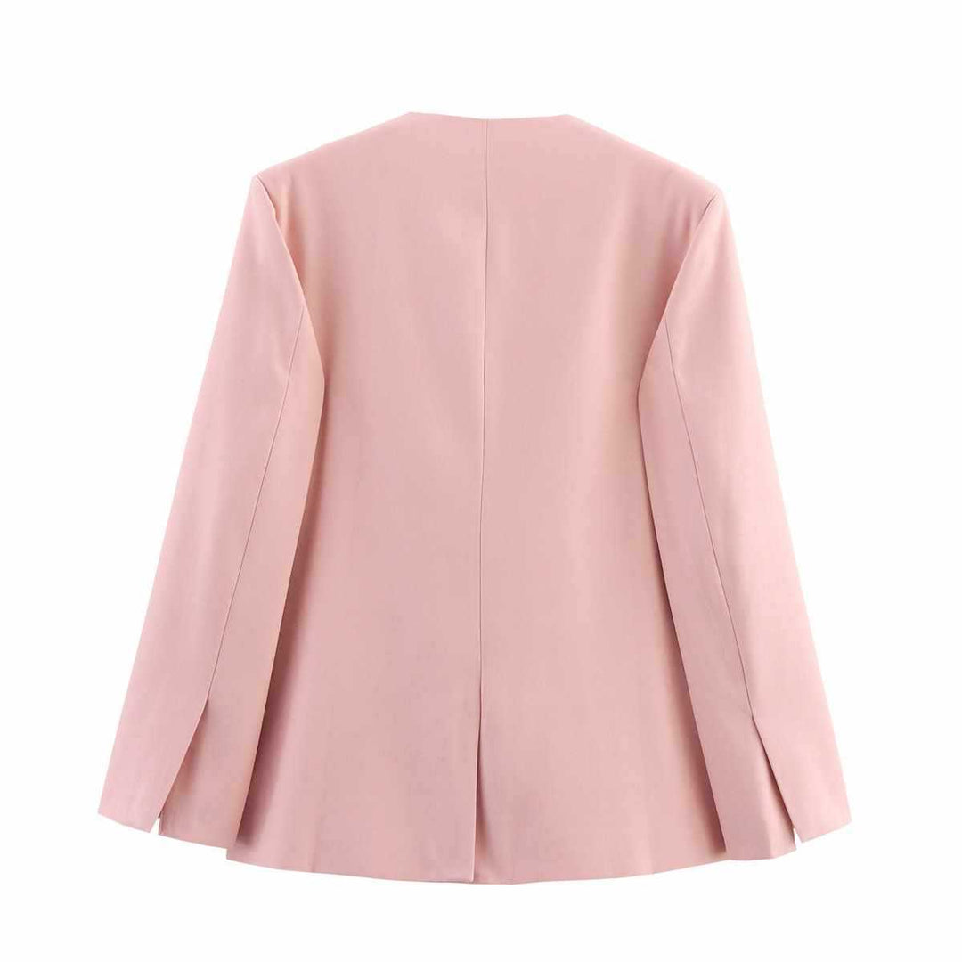 Women classic blazer with elegant cut and practical side pockets Lune London