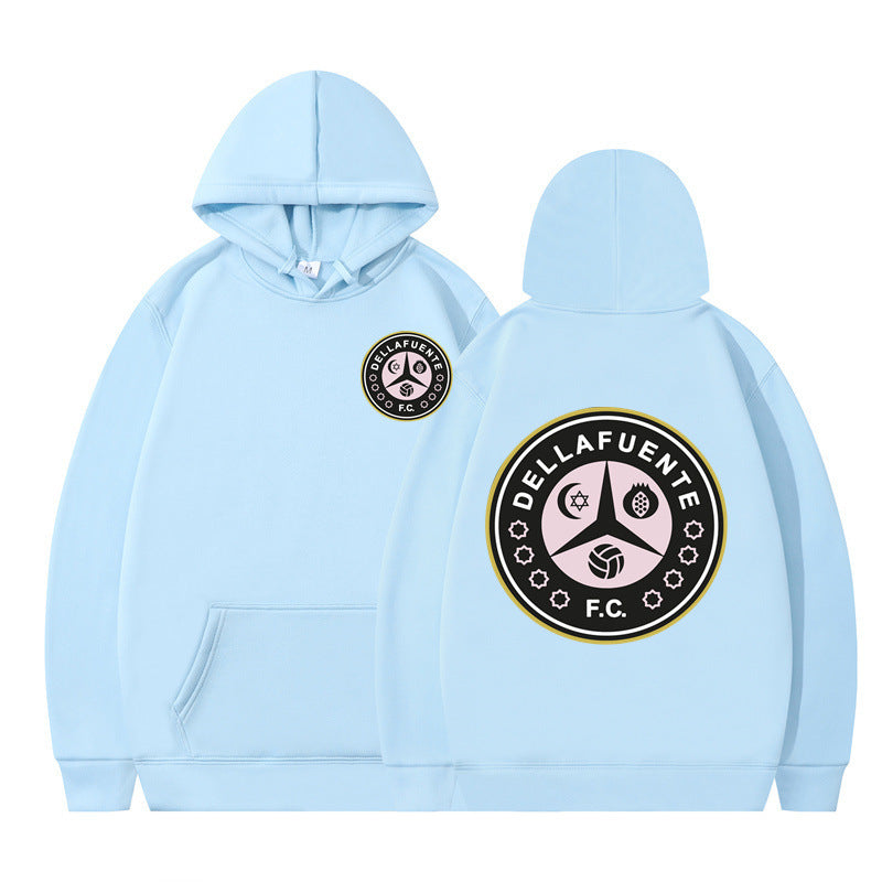 Women's hoodie with distinctive logo and soft fleece Lune London