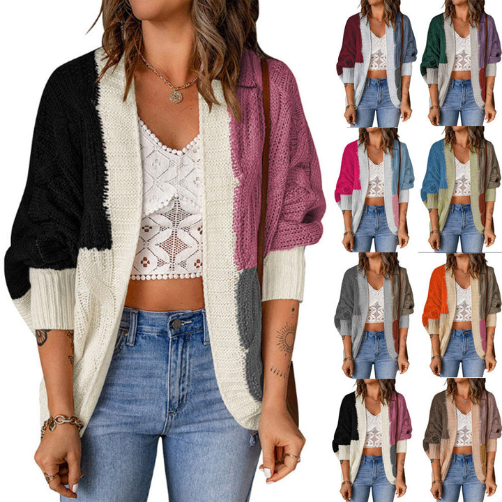 Women’s vest with a trendy color block design and deep pockets Lune London