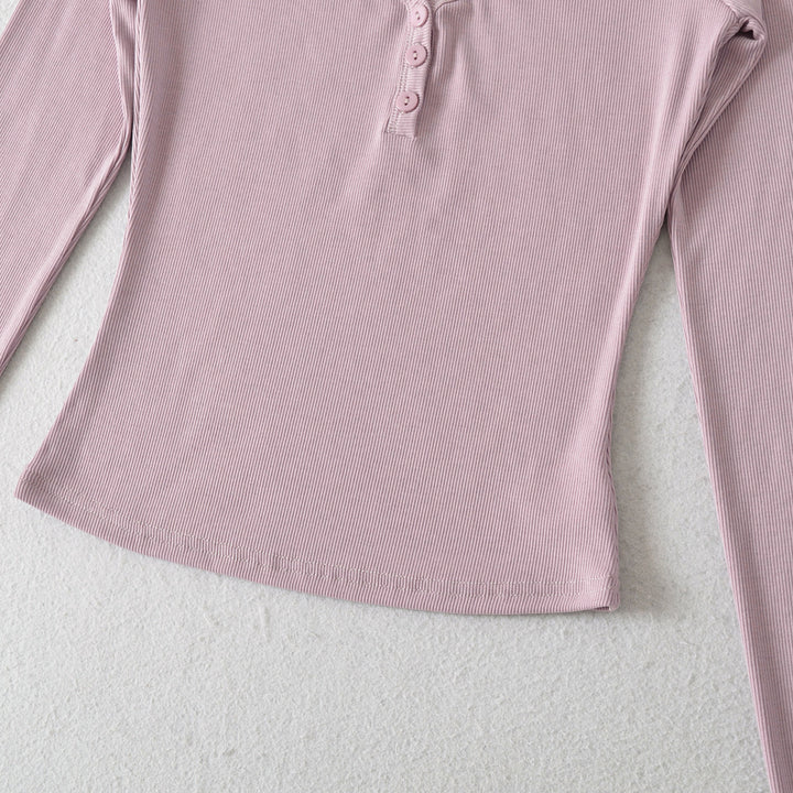 Long sleeve women's blouse with elegant button closure Lune London