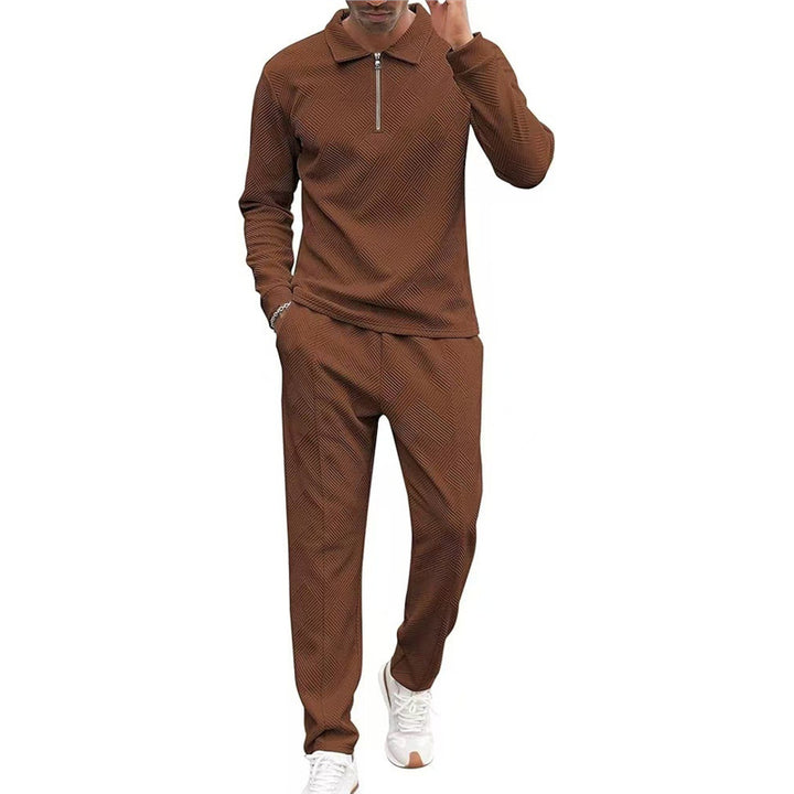 Casual sweat set for men with textured upper material Lune London