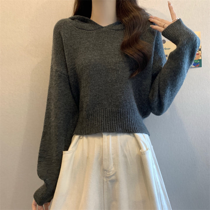 Hoodie pour femmes stylé avec coupe décontractée et matériau texturé Chic & Stil