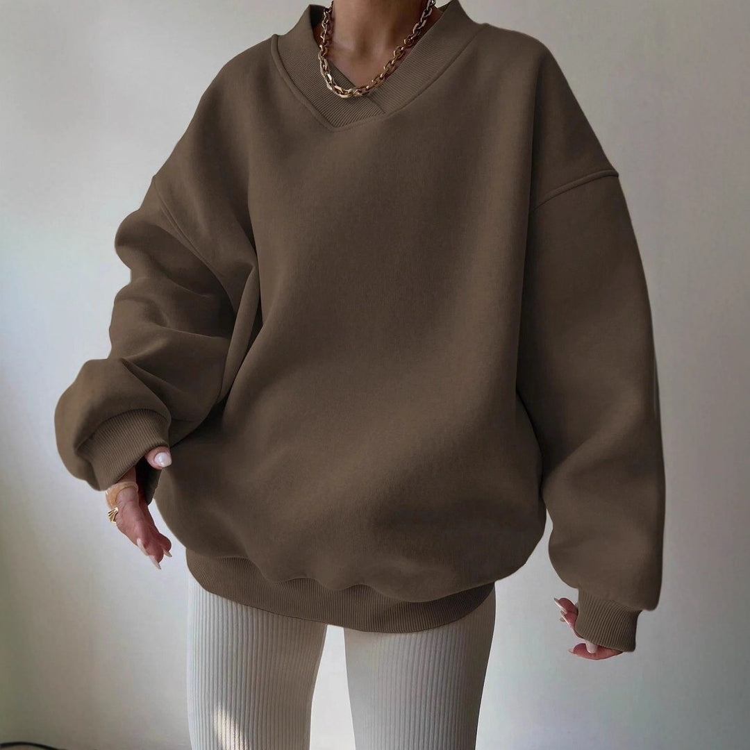 Ladies Oversized Sweatshirt Lune London