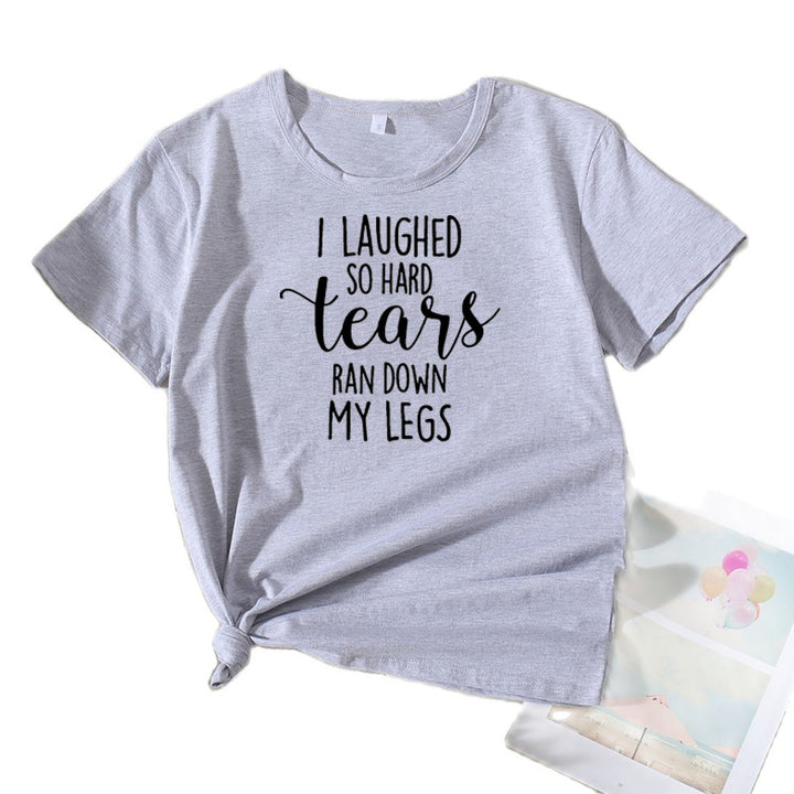 Lune London Casual Graphic Humor T-Shirt for Women