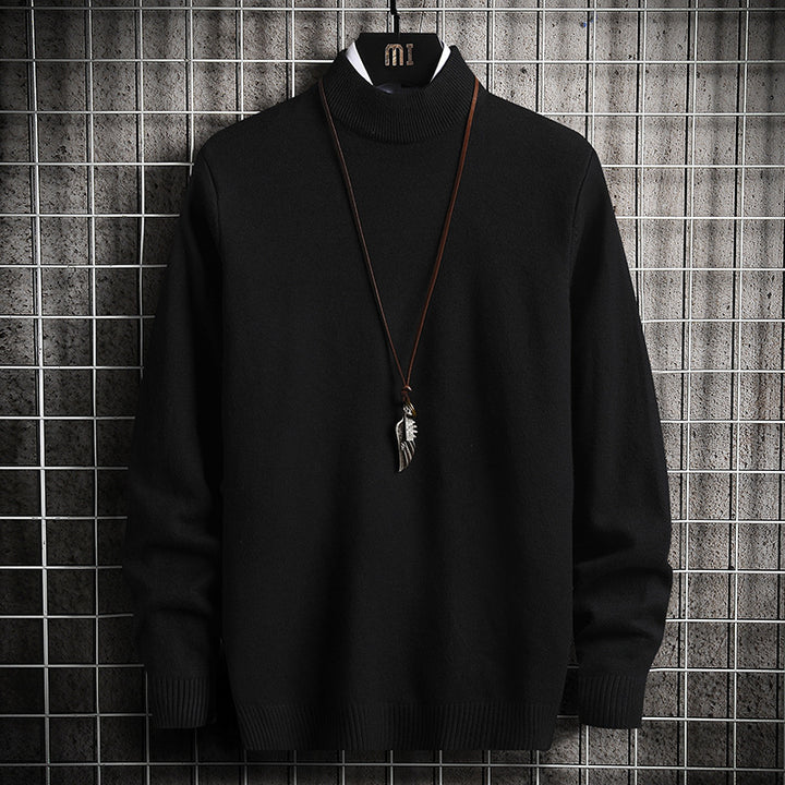 Men's turtleneck sweater in soft knitted quality Lune London