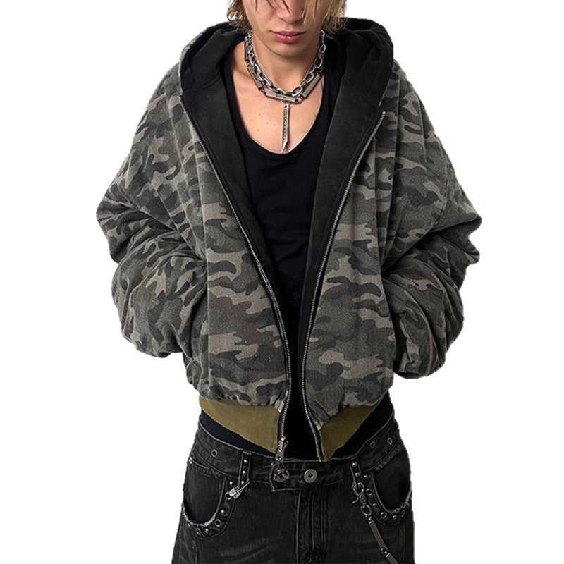 Casual utility jacket for women with hood and quilted details Lune London