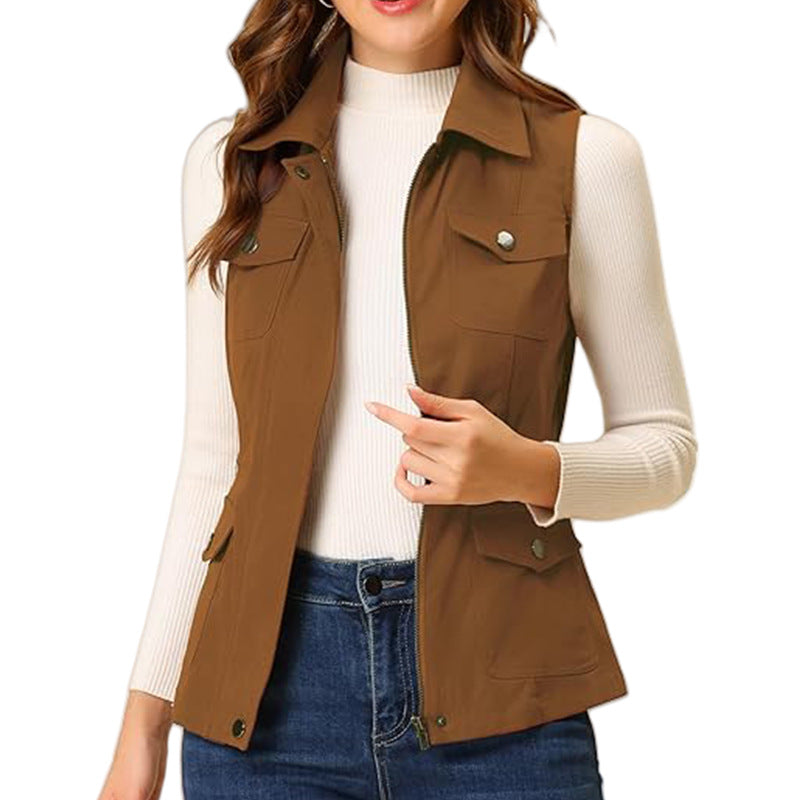 Women's outdoor jacket with practical pockets Lune London