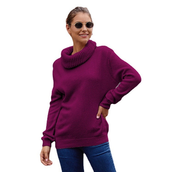 Women's Cozy Turtleneck Sweater Made Of Soft Knit Lune London