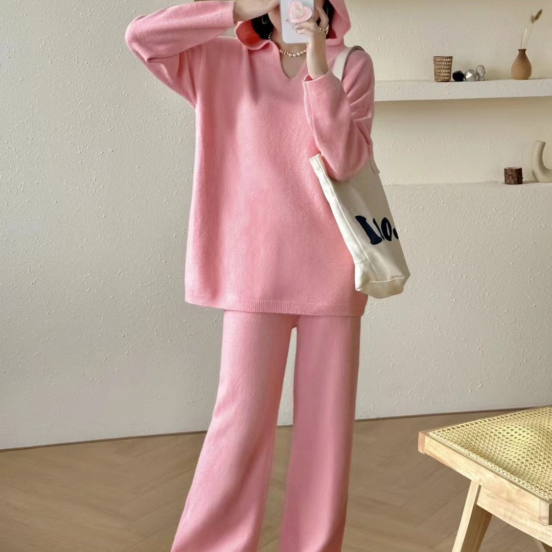 Ensemble Tricot Douillet Femme avec Coupe Ample et Design Élégant Chic & Stil