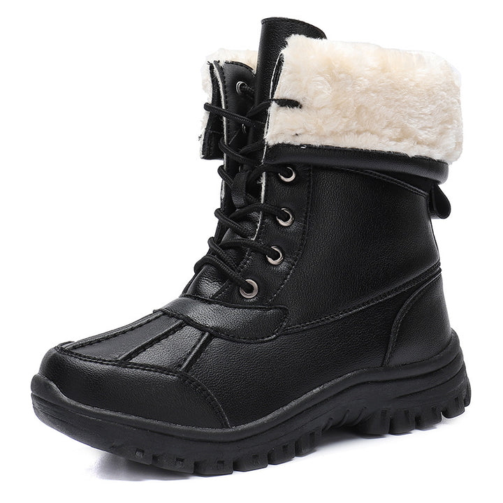 Women's winter boots lined with non-slip sole Lune London