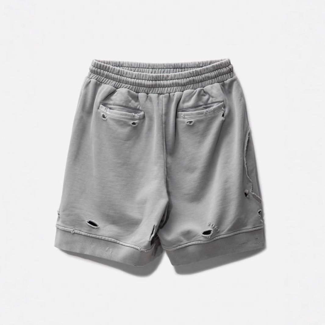 Shorts D détruits à la mode pour femmes Lune London